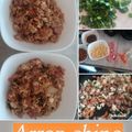 El cooksnap de Diafrancis cuando hizo Arroz chino al estilo Venezolano.