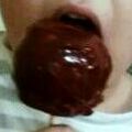 El cooksnap de Martina Ferrer cuando hizo Manzana acaramelada 🍎.