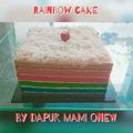 Cooksnap dari Eka Dewi untuk resep Rainbow Cake (Takaran sendok)