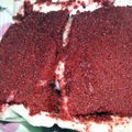 studstar's cooksnap of when they made Paula Deen's Red Velvet Cake.