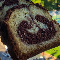 El cooksnap de Carolina Pye cuando hizo Budín marmolado.