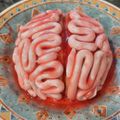 El cooksnap de Merche cuando hizo Tarta cerebro para Halloween con Thermomix.