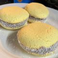 El cooksnap de Elina Silva Amorin cuando hizo Alfajores de maicena.