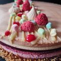 Margit Soborné Horváth Cooksnap-ja, amikor elkészítette a(z) Epres fehércsoki mousse torta gluténmentesen receptet.