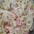 El cooksnap de silvia cuando hizo Pasta con salmón ahumado y atún.