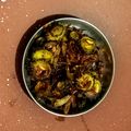  ~Sushma Mishra Home Chef का कुकस्नैप जब उन्होंने बिहारी सिम्पल लंच थाली करेले कि भूजिया और तरबूज की सब्जी बनाया था।