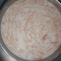 Disha setia का कुकस्नैप जब उन्होंने मीठी सेवइयां(MEETHI SEVAI RECIPE IN HINDI) बनाया था।