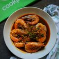 Cooksnap dari Dapoer Zoe untuk resep Udang Lada Hitam