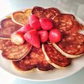 El cooksnap de makumail2 cuando hizo Hot cakes San Valentín en forma de corazón.