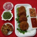 Vimmi Bhatia's cooksnap of when they made Soya vadi kabab.