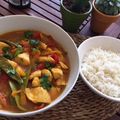 El cooksnap de Irene-Guirao cuando hizo Pollo agridulce con nísperos.