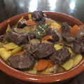 El cooksnap de Ca’ miquel cuando hizo Carrillada ibérica con patatas fritas.