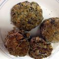 Teresa Brown's cooksnap of when they made Chickpea & black bean Burgers.