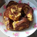 Cooksnap dari Elly Anuwar untuk resep Bolu Tiramisu Marmer Kukus 2 Telur