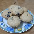 El cooksnap de Carolina cuando hizo Muffins de canela y arándanos.