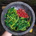 Cooksnap dari Ratna Puspita untuk resep Sambal Brambang Asem Kangkung ala Heni