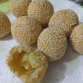 Cooksnap dari Ike Mona untuk resep Onde onde setelah dingin tidak keras
