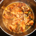 El cooksnap de mery.o cuando hizo Conejo al ajillo.