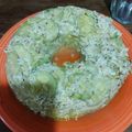 El cooksnap de Celeste Aguirre cuando hizo Tortilla de zapallitos y zuchini en microondas.