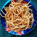 Deepa Rupani का कुकस्नैप जब उन्होंने बेसन सेव (Besan sev recipe in Hindi) बनाया था।