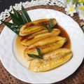 Cooksnap dari Cooking With Dinda untuk resep Pisang Bakar Saus Karamel