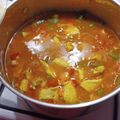 El cooksnap de Juani Azorin Poblet cuando hizo Pollo al curry con garbanzos.