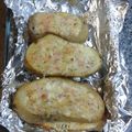 El cooksnap de Ma Vi Ca cuando hizo Papas rellenas con paleta y queso.