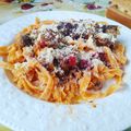 El cooksnap de Clary Aguirre ʚïɞ cuando hizo Fideos caseros sabor morrón asado.