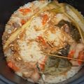 Cooksnap dari alim zuraida untuk resep Nasi liwet teri magic com