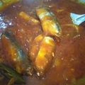 Cooksnap Aza Aaj semasa beliau membuat Sardin.