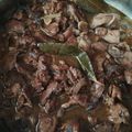 El cooksnap de Vanesa Mayoral López-Rey cuando hizo Higaditos de pollo encebollados.