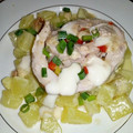 El cooksnap de Jean P Perié cuando hizo Arrollado de lomo de cerdo horneado (dietético).