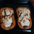 El cooksnap de Tere cuando hizo Calabacitas (anco) rellenas.