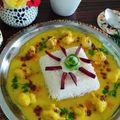 Dipti Mehrotra का कुकस्नैप जब उन्होंने कढ़ी चावल (Kadhi Chawal recipe in Hindi) बनाया था।