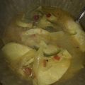 Cooksnap dari hardiyanto dghra untuk resep Sayur Rebung Telur Ceplok BuNing (Bumbu Kuning)