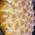 El cooksnap de Jessica Veloz cuando hizo Pan para hamburguesas.