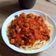 Cooksnap Przemek z czasów, kiedy przygotował Sos pomidorowo-cukiniowy do makaronu.