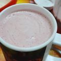 El cooksnap de Chantal Albarenque cuando hizo Licuado de frutilla.