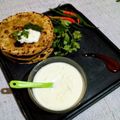 sandhya Dutta 's cooksnap of when they made আলু পরোটা(Aloo Porota recipe in Bengali).