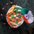 Alfiya shaikh's cooksnap of when they made Coconut laddu.