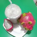 Kamlaben Dave's cooksnap of when they made ડ્રેગન ફ્રૂટ મિલ્ક શેઇક (Dragon Fruit Milk Shake Recipe In Gujarati).