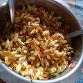 Advika Mittal's cooksnap of when they made Bhel Namkeen.