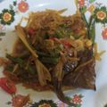 Cooksnap dari dian Purnamasari untuk resep Tumis Pepaya Muda Pedas Manis