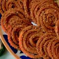 Hema Kamdar's cooksnap of when they made ચોખા ના લોટ ની ચકરી (Rice Flour Chakri Recipe In Gujarati).