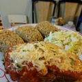 El cooksnap de Ariel0627 cuando hizo Milanesa de pollo a la Napolitana.