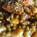 El cooksnap de Natalí Durán cuando hizo Ñoquis de papa con salsa con pollo.