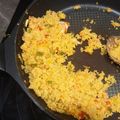 El cooksnap de Susi Cf cuando hizo Cuscús con gambas y verduras.