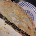 El cooksnap de Malena Querio cuando hizo Tarta de acelga y atún.