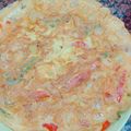 El cooksnap de Ari Rodriguez cuando hizo Tortilla de patata y pimientos.