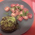 El cooksnap de Lucim cuando hizo Hamburguesa de brócoli.